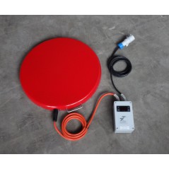 500 W Ogrzewacz dna beczek do 100°C + termostat T602.A