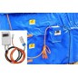 Płaszcz grzewczy do paletopojemników IBC o pojemności 1000L + termostat T602.A - 1700W