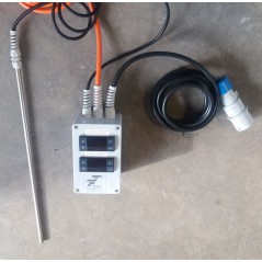 500 W Ogrzewacz dna beczek do 100°C + termostat T602.G