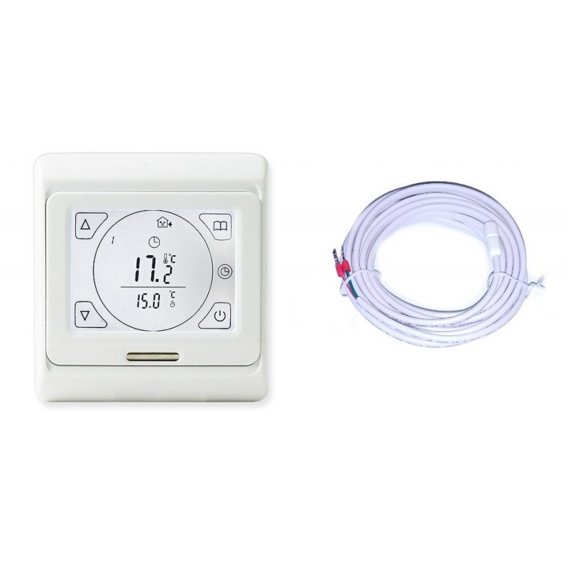 Termostat przewodowy z dotykowym ekranem TC-910-A Termostat przewodowy z dotykowym ekranem TC-910-A