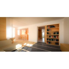 1 mb - 0,6 m² - Folia grzewcza podłogowa 60cm - 40W/m²