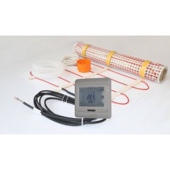 Novli zestaw 2 - Mata grzewcza NVMGW + termostat dotykowy programowalny - 12 m2 - 150 W/m2