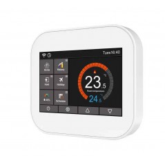 Programowalny termostat MC6 Wi-Fi Biały z kolorowym dotykowym ekranem