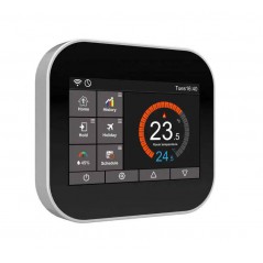 Programowalny termostat MC6 Wi-Fi Czarny z kolorowym dotykowym ekranem