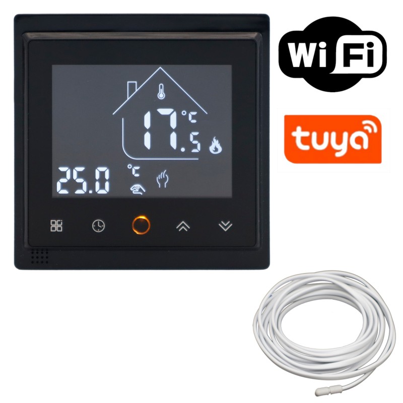 Zestaw - Mata grzewcza Hemstedt 150 W/m2 + termostat NVT63 CN WiFi ...